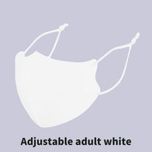 Load image into Gallery viewer, 5pcs Washable Earloop Face Mask Reusable Dust-Proof Cotton Mouth Mask Breathable Fashion Black Masks For Adults Festival Mascara