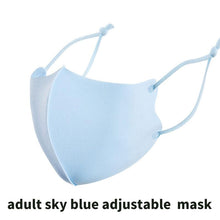 Load image into Gallery viewer, 5pcs Washable Earloop Face Mask Reusable Dust-Proof Cotton Mouth Mask Breathable Fashion Black Masks For Adults Festival Mascara