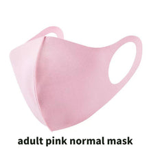 Load image into Gallery viewer, 5pcs Washable Earloop Face Mask Reusable Dust-Proof Cotton Mouth Mask Breathable Fashion Black Masks For Adults Festival Mascara