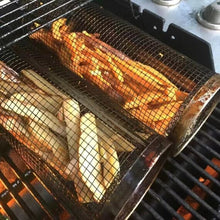 Load image into Gallery viewer, Barbecue stainless steel wire mesh cylinder