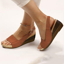 Load image into Gallery viewer, Dotmalls Women's Elegant Low Chunky Heel Comfy Sandals