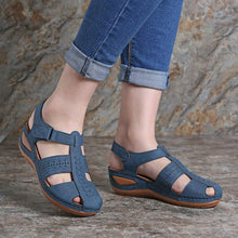 Load image into Gallery viewer, Women's Sandals Round Toe Wedge Sandals