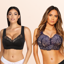 Load image into Gallery viewer, EXTRA LIFT - Ultimate Lift Stretch Full-Figure Seamless Lace Cut-Out Bra
