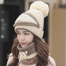 Load image into Gallery viewer, 2021 New 3 in 1 Winter Beanie Set
