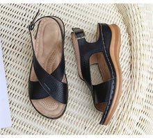 Load image into Gallery viewer, Solid Color Casual Women&#39;s Sandals
