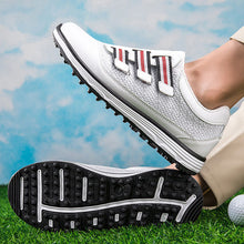 Load image into Gallery viewer, Unisex low-top golf shoes with velcro fly mesh
