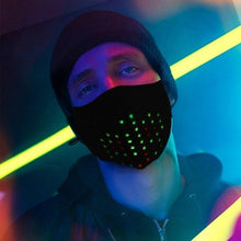 Load image into Gallery viewer, Voice-activated LED Mask
